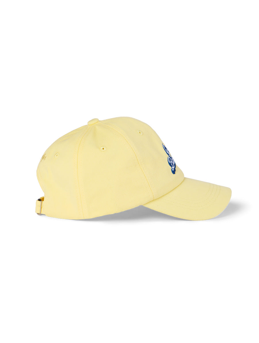 Lanolips Go Bananas Yellow Cap side view.